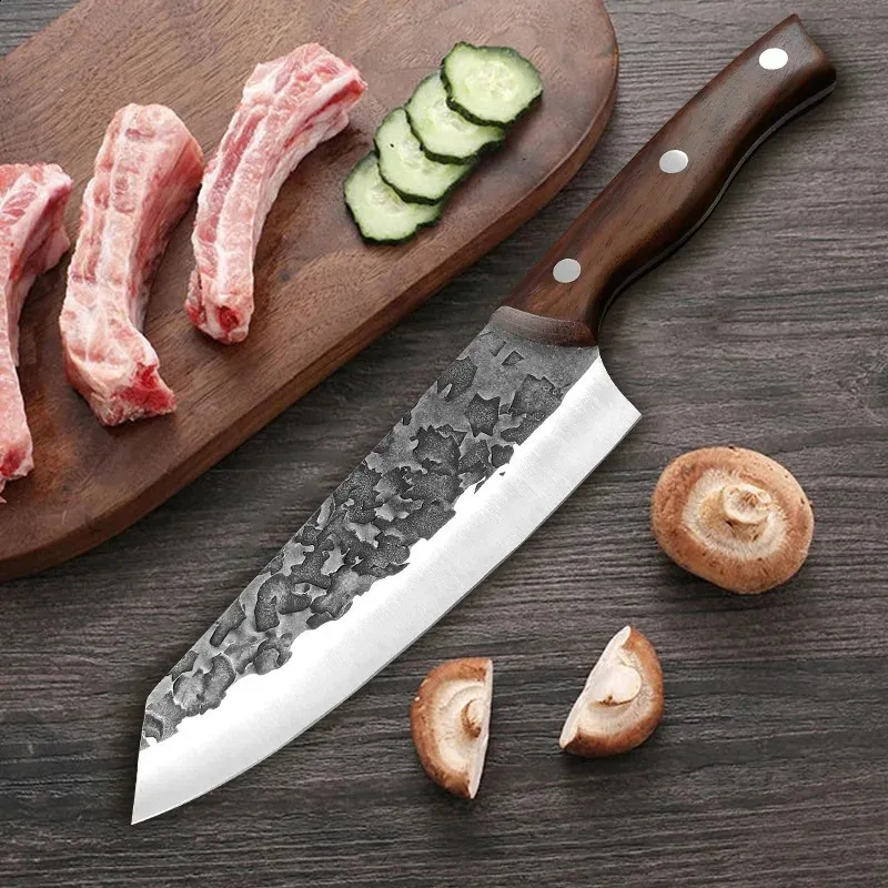 Japanese Chef’s Knife – Stainless Steel Butcher Knife for Meat, Fish & Vegetables- Iberi shop™