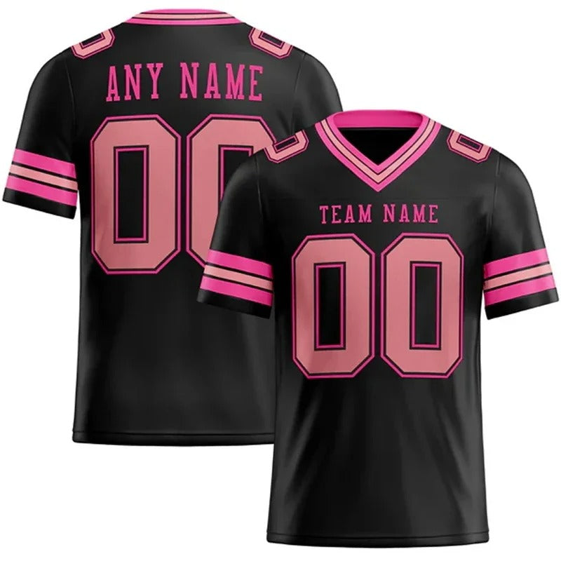 Custom Men's Athletic Jersey - Personalized Team Sports Shirt, V-Neck Performance Activewear