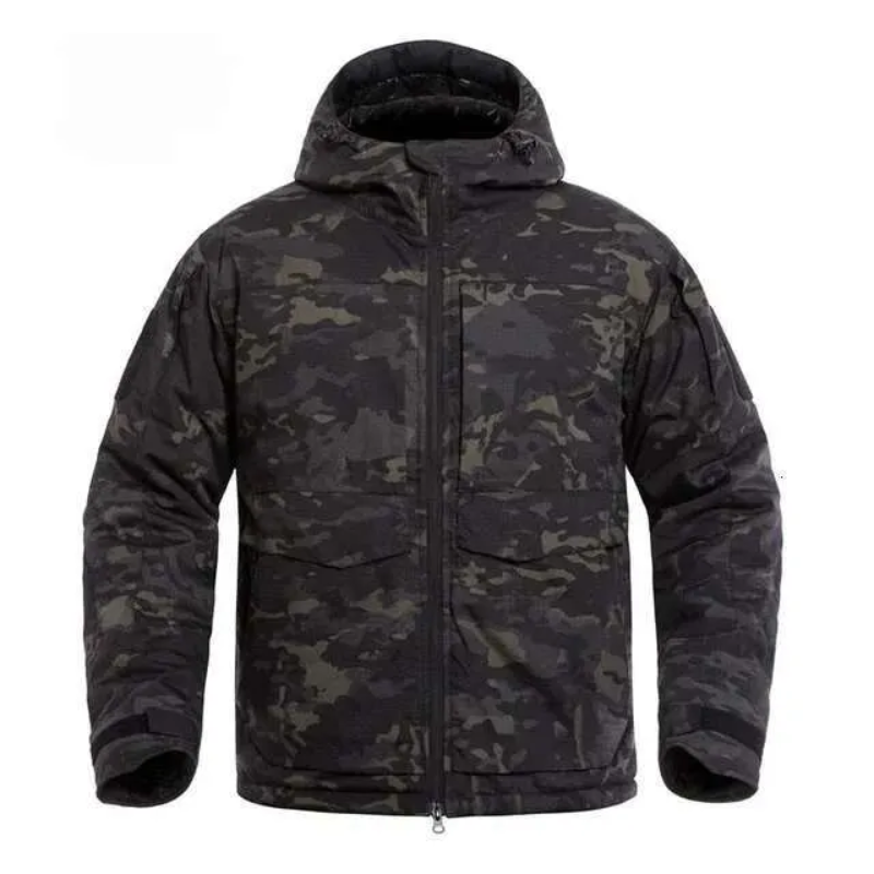 Winter Men Thicken Warm Jacket Windproof Waterproof Camouflage Loose Fleece Coats Outdoors And Hunting - Iberi Shop™