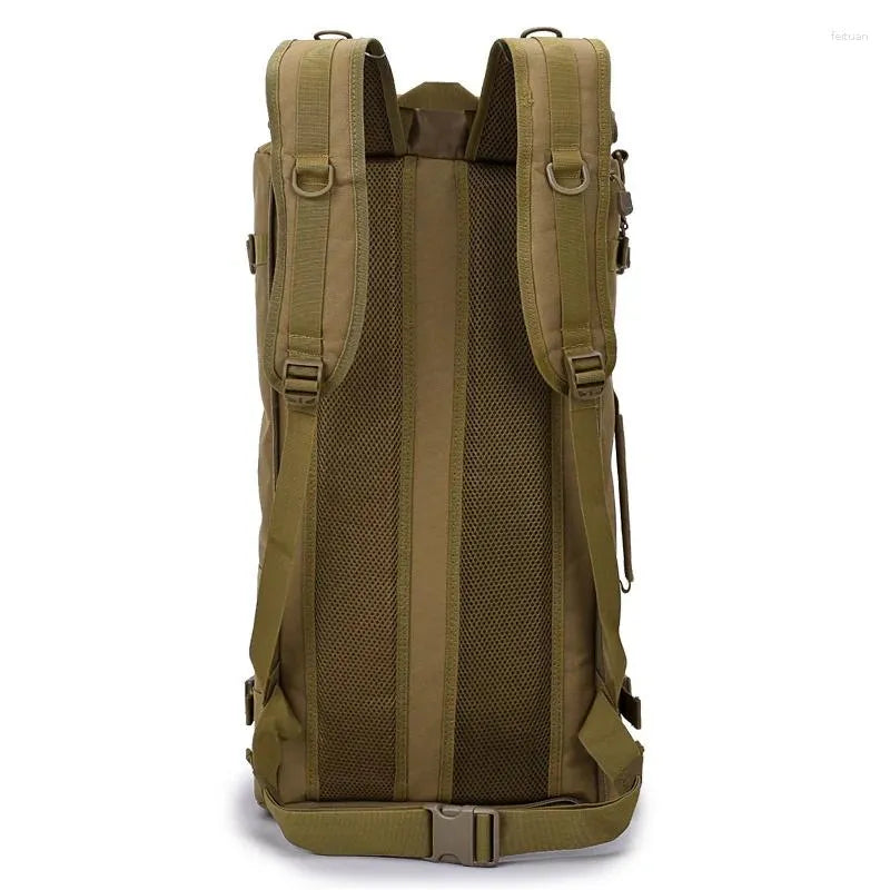 Backpack 55L Waterproof Camouflage Tactical Men's Army Backpacks Camping Hunting Outdoor -Iberi Shop™