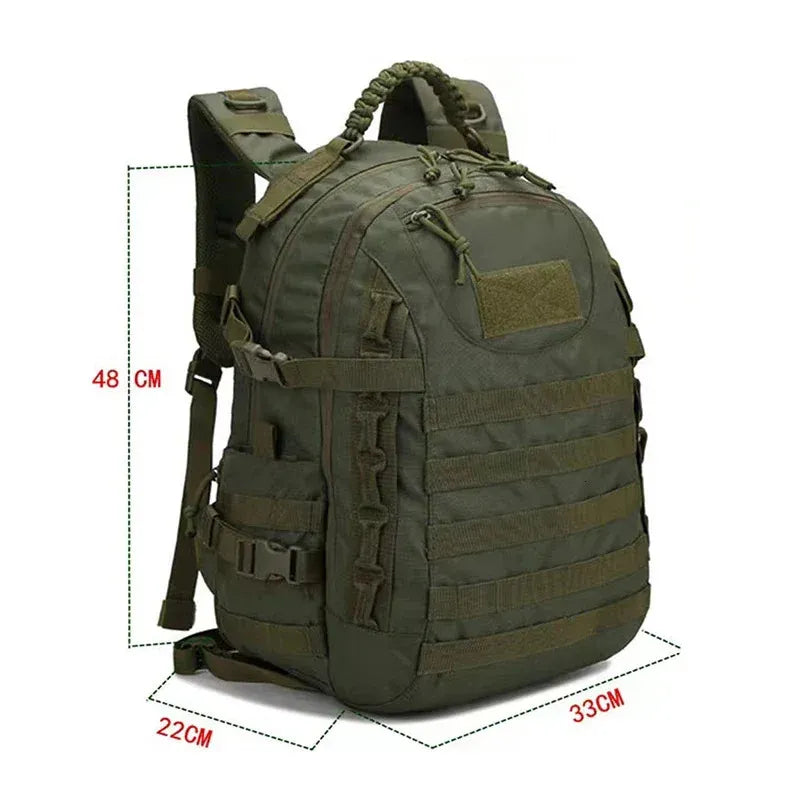 Men's Military Tactical Backpack – Waterproof Outdoor Camping, Hunting And Hiking -Iberi Shop™