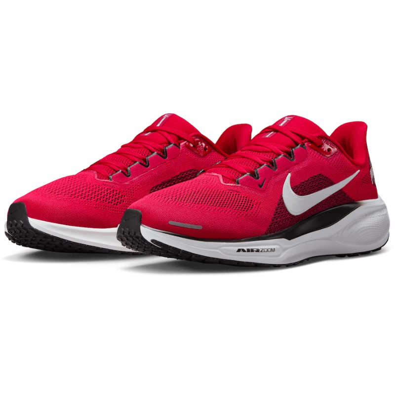 Ohio State Buckeyes Nike Unisex Zoom Pegasus 41 Running Shoes - Scarlet