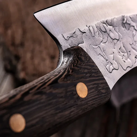 Handmade Japanese Full Tang Chef & Boning Knife – Steel Cleaver Cutter - Iberi shop™