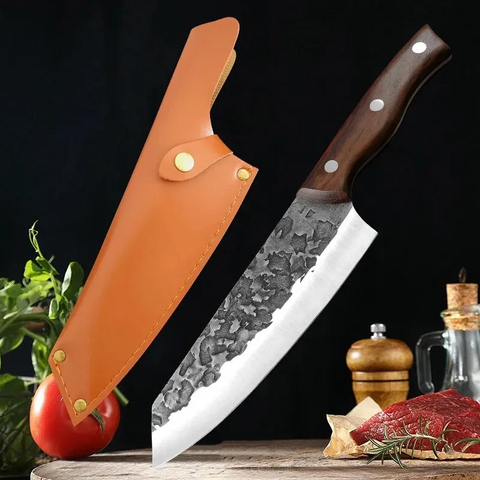 Japanese Chef’s Knife – Stainless Steel Butcher Knife for Meat, Fish & Vegetables- Iberi shop™