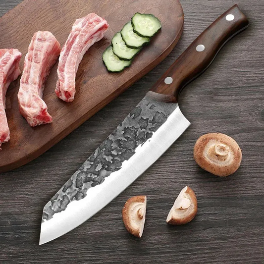 Japanese Chef’s Knife – Stainless Steel Butcher Knife for Meat, Fish & Vegetables- Iberi shop™