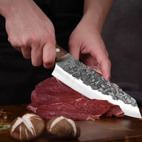 Japanese Chef’s Knife – Stainless Steel Butcher Knife for Meat, Fish & Vegetables- Iberi shop™