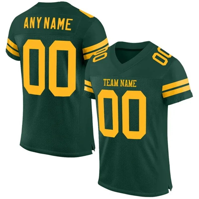 Custom Men's Athletic Jersey - Personalized Team Sports Shirt, V-Neck Performance Activewear