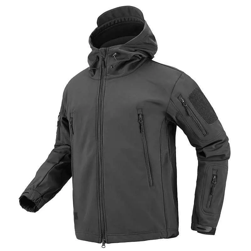 Men's Hiking Army Jackets Men Camouflage Autumn Winter Skin Soft Shell Waterproof Jacket Windbreaker For Hunting Camping -Iberi Shop™