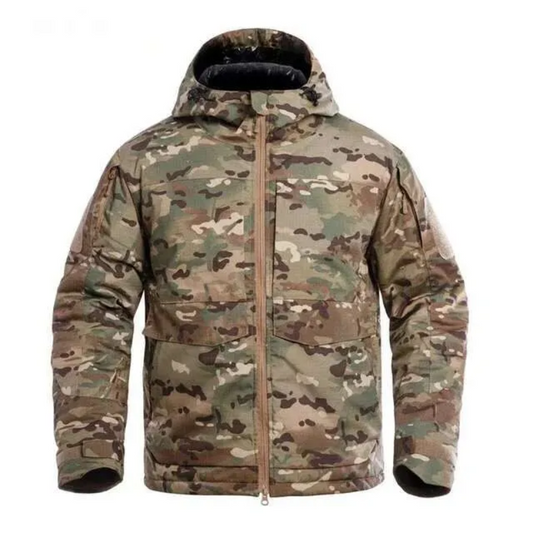 Winter Men Thicken Warm Jacket Windproof Waterproof Camouflage Loose Fleece Coats Outdoors And Hunting - Iberi Shop™