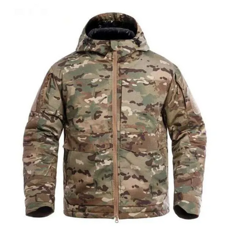 Winter Men Thicken Warm Jacket Windproof Waterproof Camouflage Loose Fleece Coats Outdoors And Hunting - Iberi Shop™