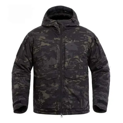 Winter Men Thicken Warm Jacket Windproof Waterproof Camouflage Loose Fleece Coats Outdoors And Hunting - Iberi Shop™