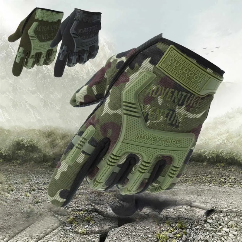 Tactical Gloves Men Full Finger Gloves Shooting Airsoft Combat Hunting Hiking Gloves Outdoor -Iberi Shop™