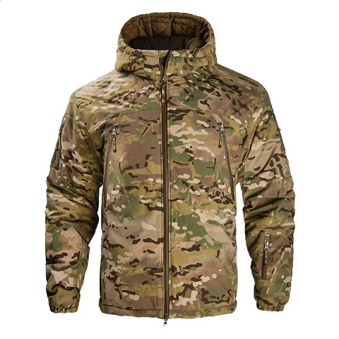 jacket mens army  tactical warm windproof cotton For Hunting - Iberi Shop™